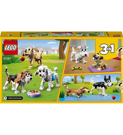 LEGO? Creator - Bed?rende hunde 31137 3-i-1 - 475 Dele