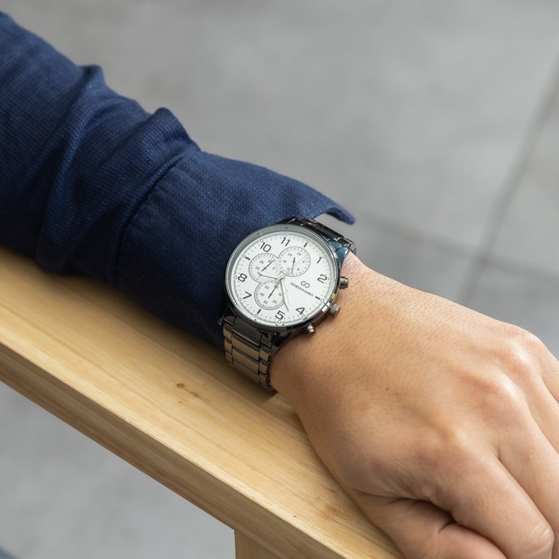 Montre Homme en Métal Noir GIORGIO