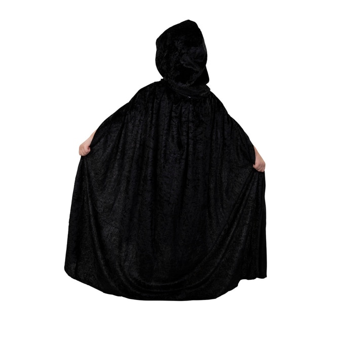 Cape - für Kinder - Samt - schwarz