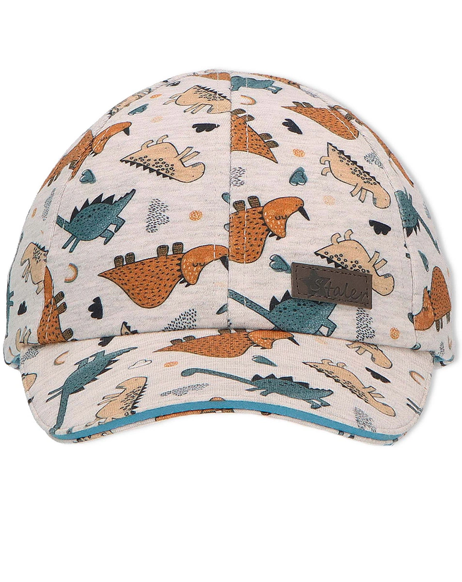 Basecap COOL DINO in silbergrau