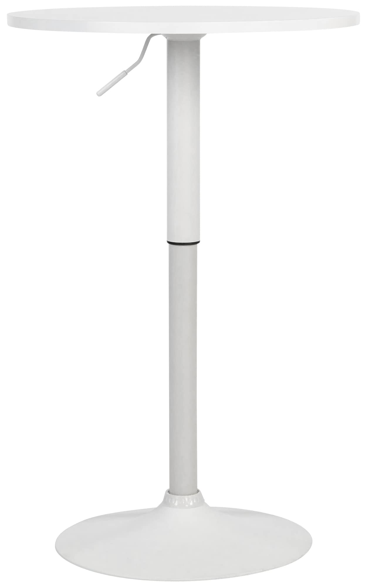 CLP Stehtisch Lamoni höhenverstellbar drehbar mit Metallgestell I Bistrotisch für Bar & Events I Tischplatte Ø 60 cm I Ideal mit Hussen & Deko