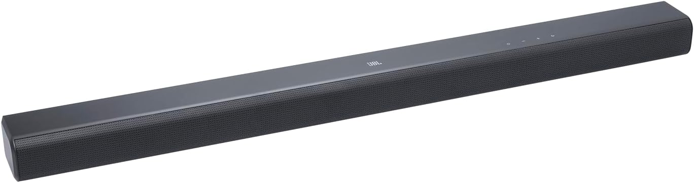 JBL Cinema SB 550, Barre de son 3.1 canaux avec caisson de basses sans fil, connexion HDMI ARC, Dolby Audio, musique sans fil en streaming, Bluetooth intégré, design compact, 250 W, en noir