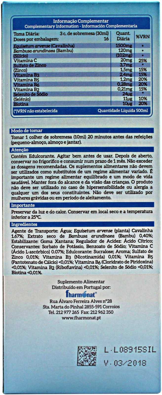 Fharmonat Silicea 500 ml