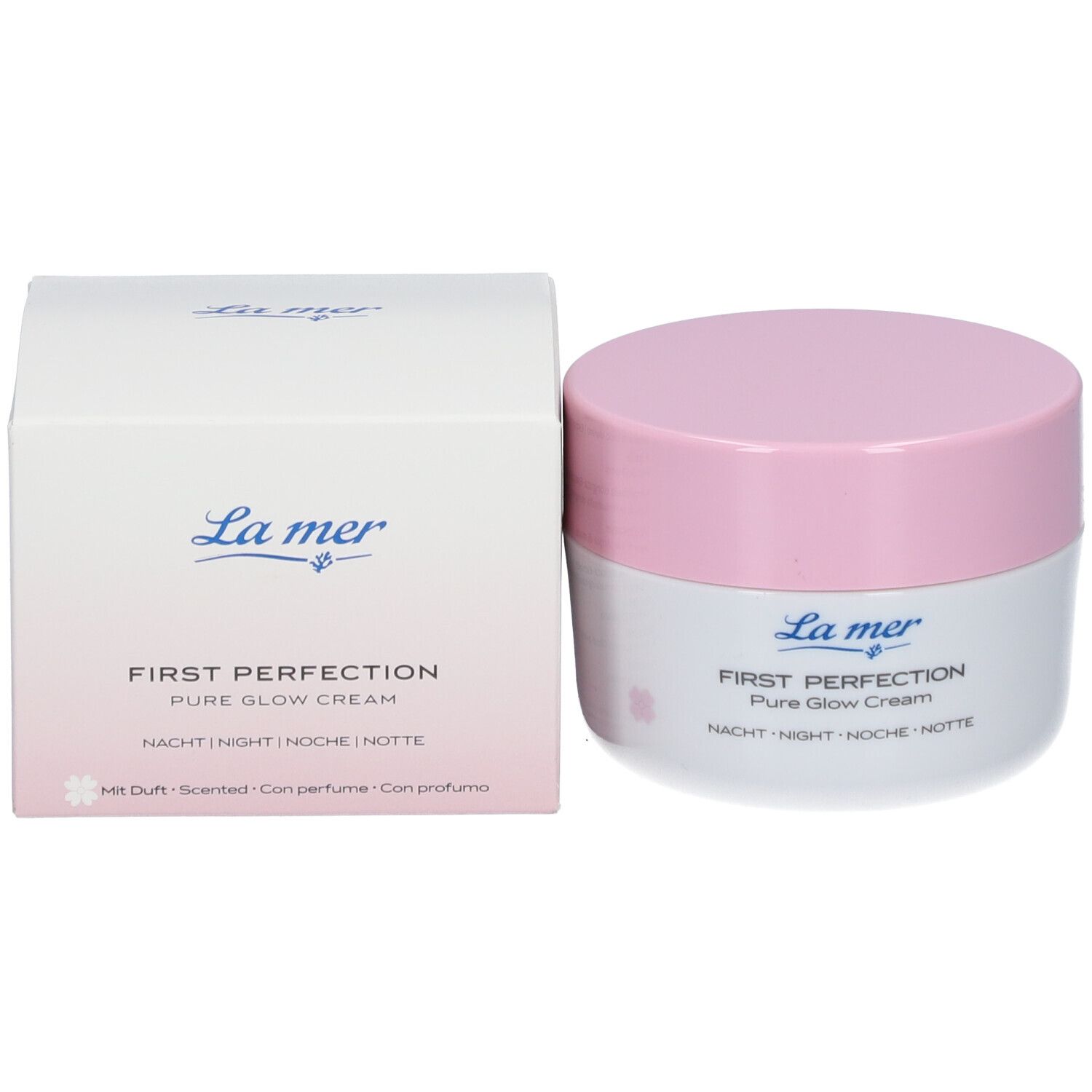 La mer First Perfection Pure Glow Nachtcreme mit Parfum