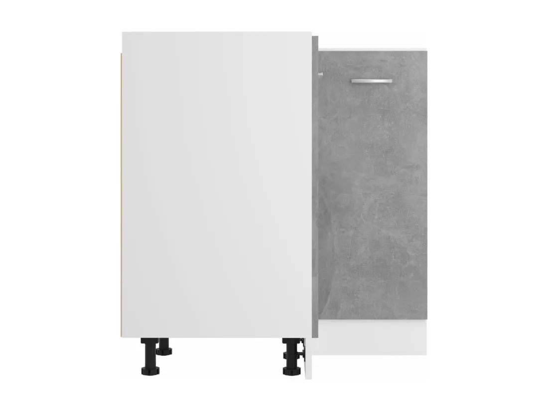 Armoire de plancher d'angle 