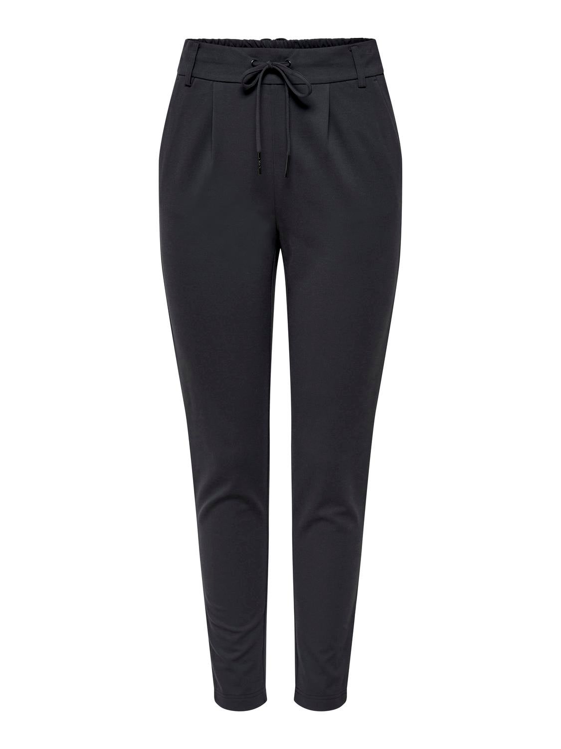 ONLPOPTRASH Mittlere Taille Normal geschnitten Klassische Hose Blue Graphite