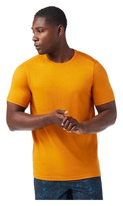 T-Shirt Technique Homme Smartwool Active Orange
