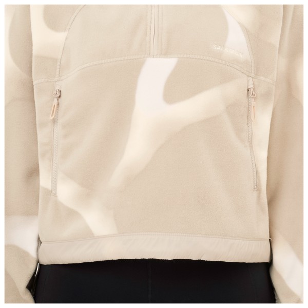 Salomon - Women's Chroma Fleece Crop Half Zip - Pull polaire