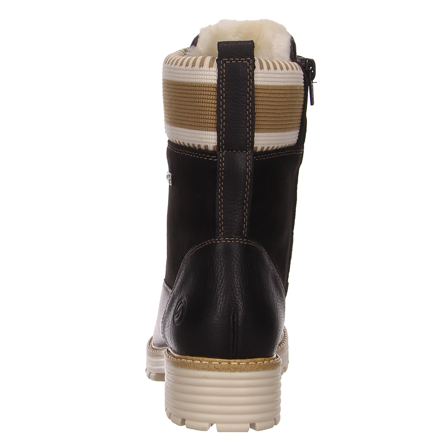 Remonte Schnürstiefel schwarz schwarz