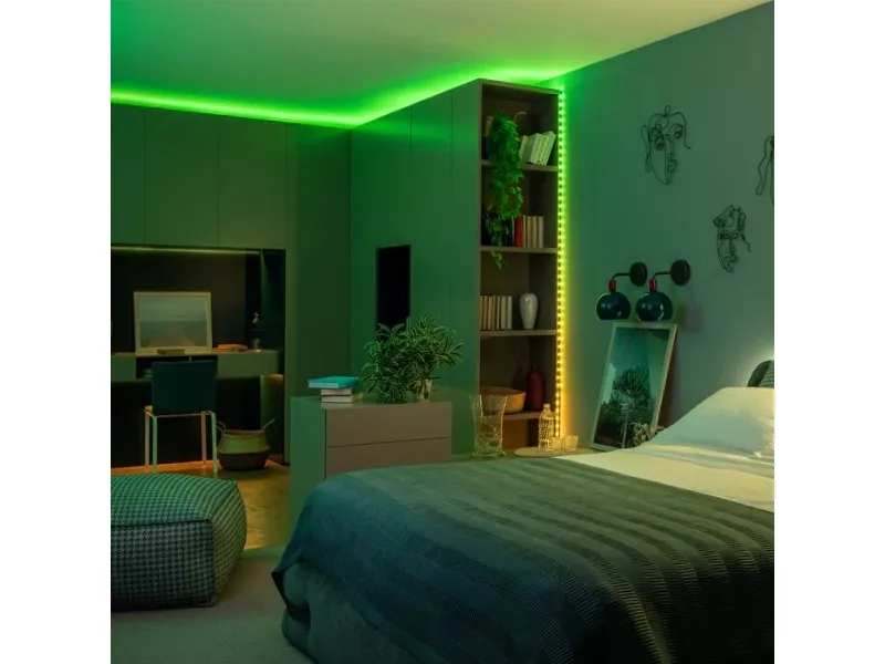 Twinkly Dots - Kædelys - LED - klasse G - RGB-lys - gennemsigtig