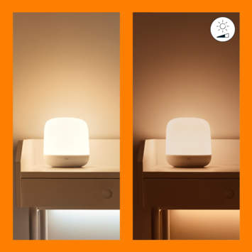 WiZ Connected LED tafellamp wit Hero kleur licht dimbaar