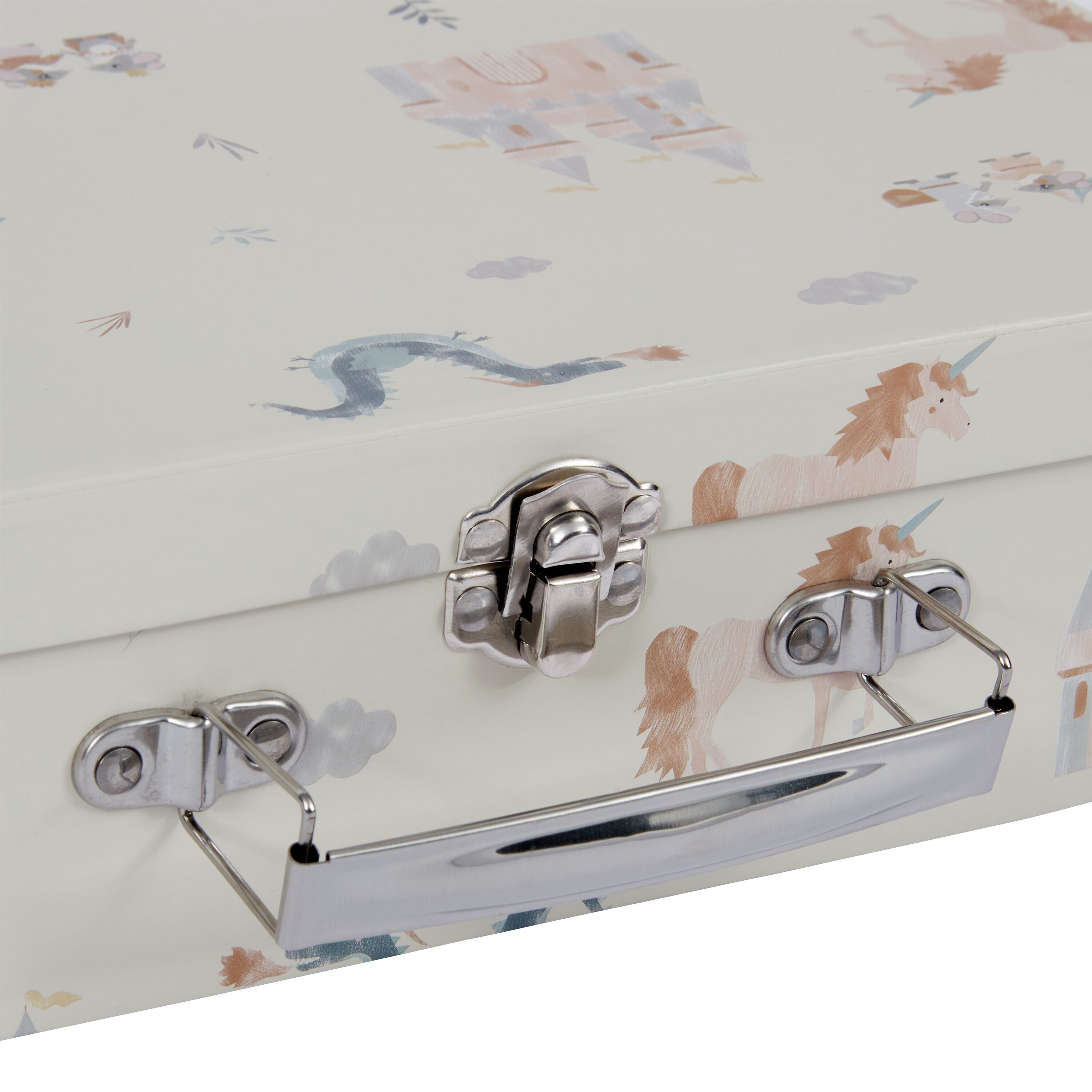 SARITA Koffer - Beige / B: 27.0 cm x T: 18.0 cm x H: 7.5 cm