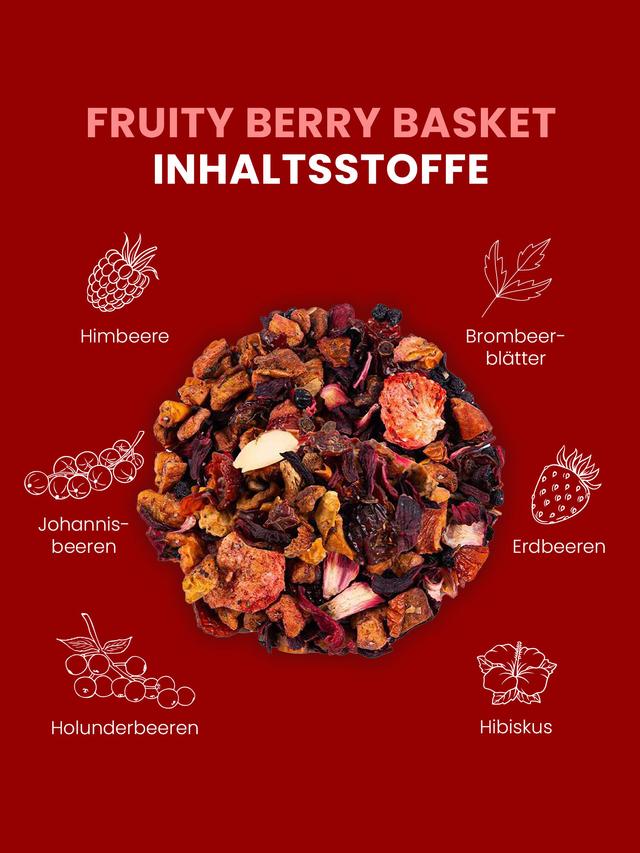 Früchtetee Waldfrucht, lose, 100 g
