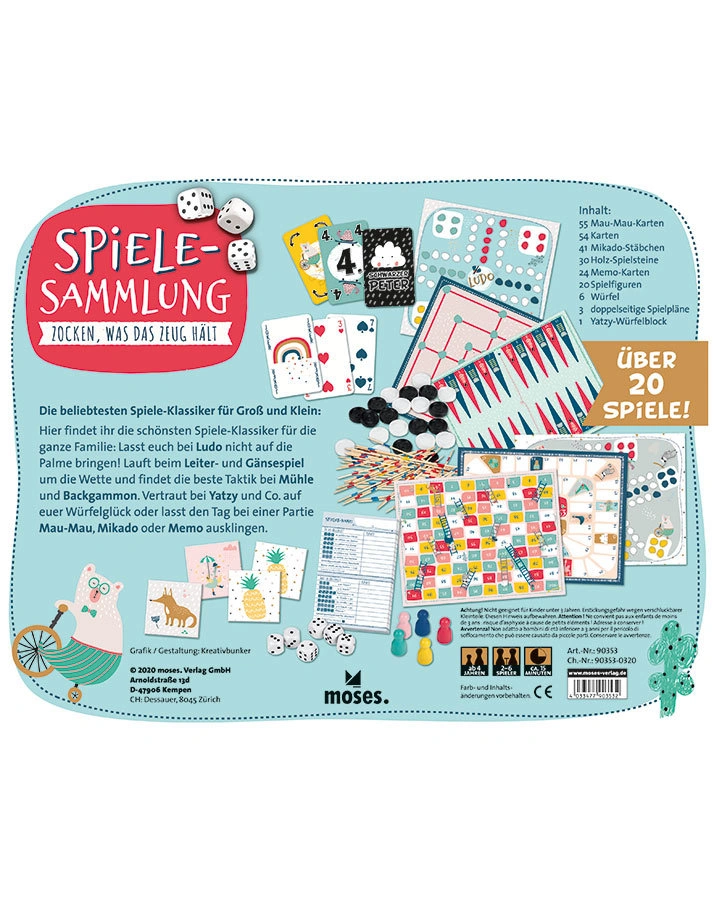 Spiele-Sammlung ZOCKEN, WAS DAS ZEUG HÄLT