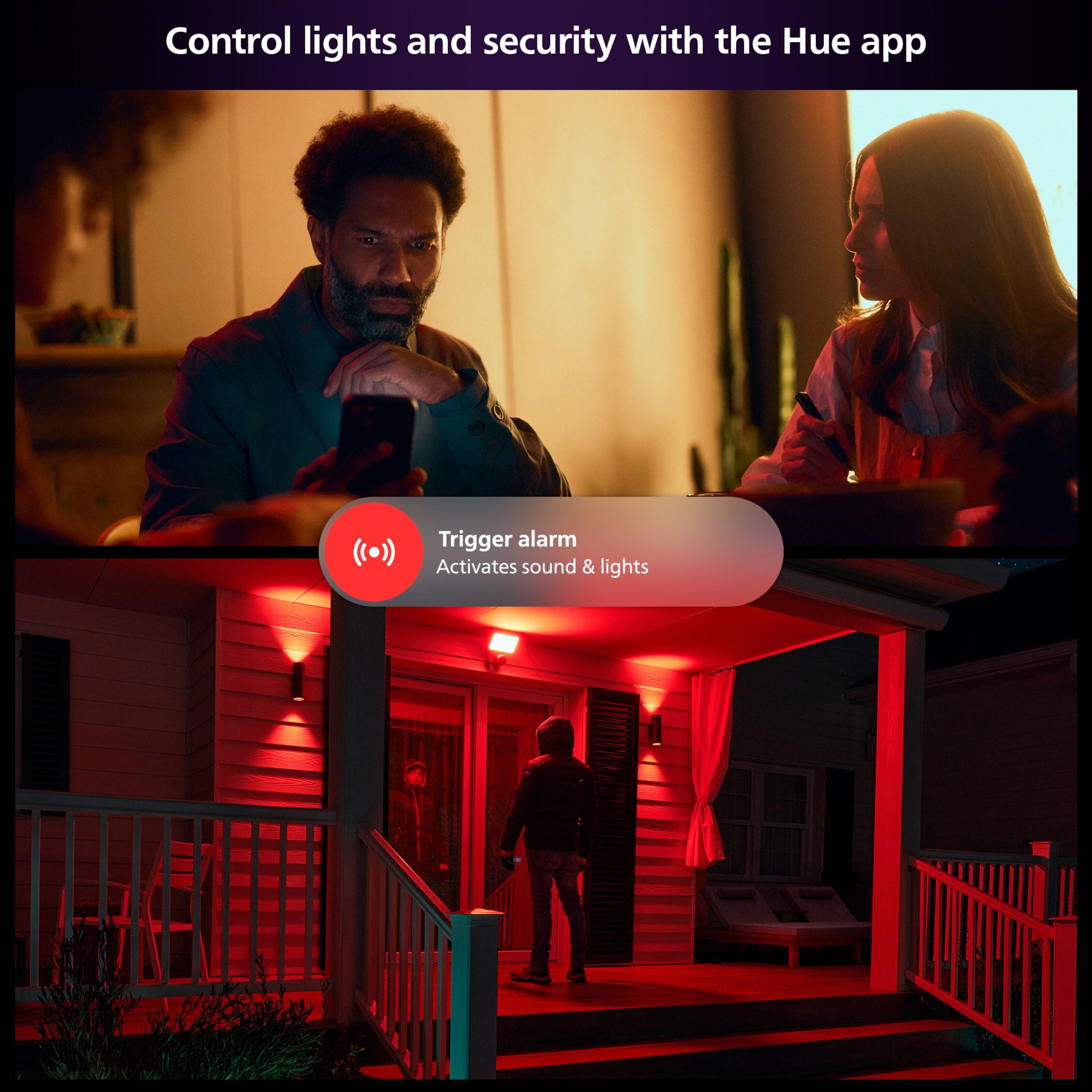 Philips Hue Secure Flood Light Camera