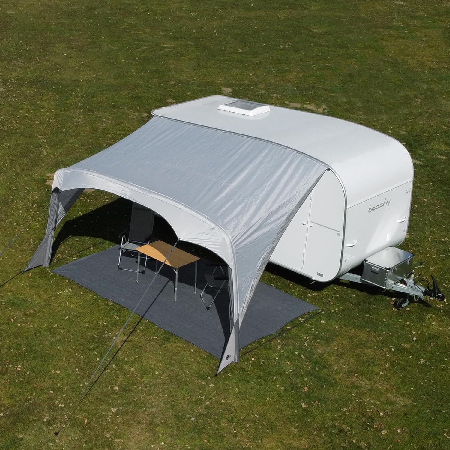 your GEAR Amalfi Air - Sonnensegel Vorzelt UV 50+ für Wohnwagen Beachy 360/420/450 von Hobby (Gr. 420)