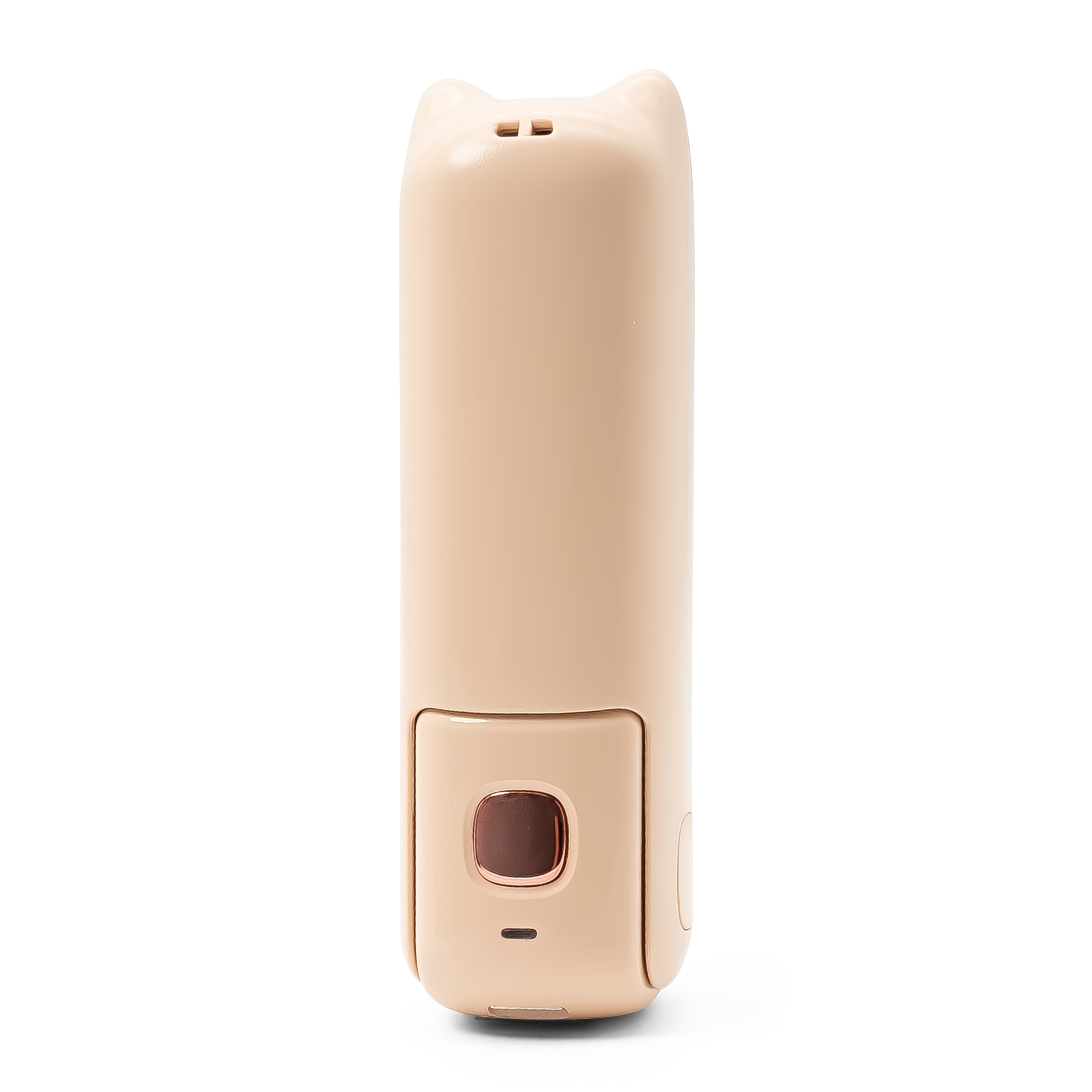 (5V/1A) 3in1 2000mAh USB Powerbank Ladegerät mit Ventilator und LED Taschenlampe   Trageschlaufe - Rosa