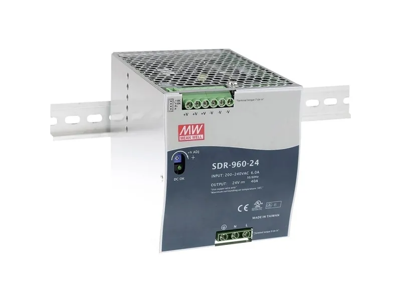 MEAN WELL Stromversorgung, 960 W, 180 - 264 V, 1248 W, 47 - 63 Hz, Aktiv, 14 ms