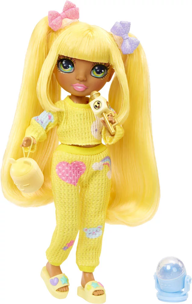 JUNIOR HIGH  - POUPEE MANNEQUIN 22CM - SUNNY PYJAMA PARTY ET ACCESSOIRES