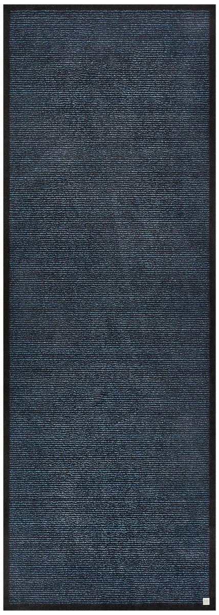 Barbara Becker Gentle deurmat, 67 x 170 cm, in blauw