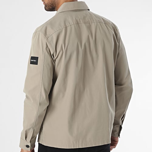 Surchemise Cotton Nylon Overshirt 9920 Beige