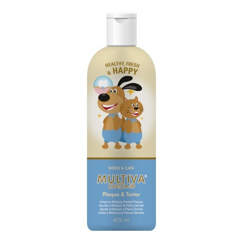 Multiva CoolSmile Solução Oral para Placa e Tártaro em Cães e Gatos