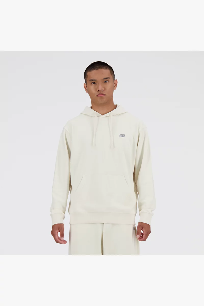 New Balance Sport Essentials Small Logo French Terry Herren Hoodie