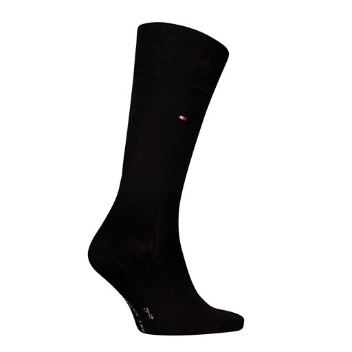 Tommy Hilfiger Premium Wool Strømper, Black, 45-46