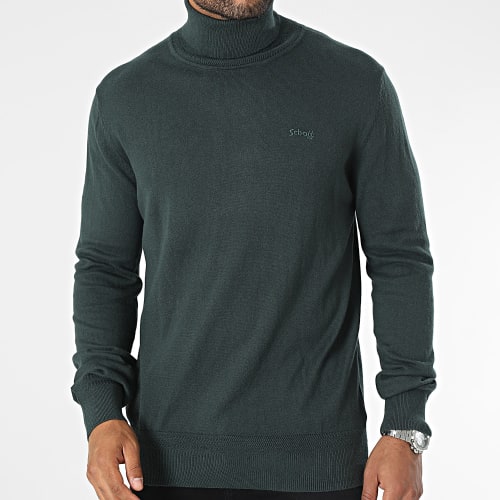Pull Col Roulé Beal Vert