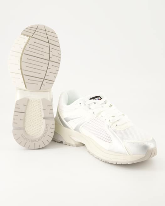 Blauer MOON Sneaker in Weiß