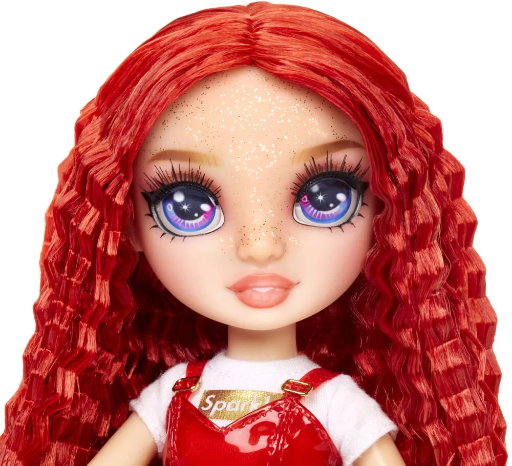 RAINBOW  -POUPEE MANNEQUIN RUBY 27 CM  AVEC COMPAGNON ET ACCESSOIRES