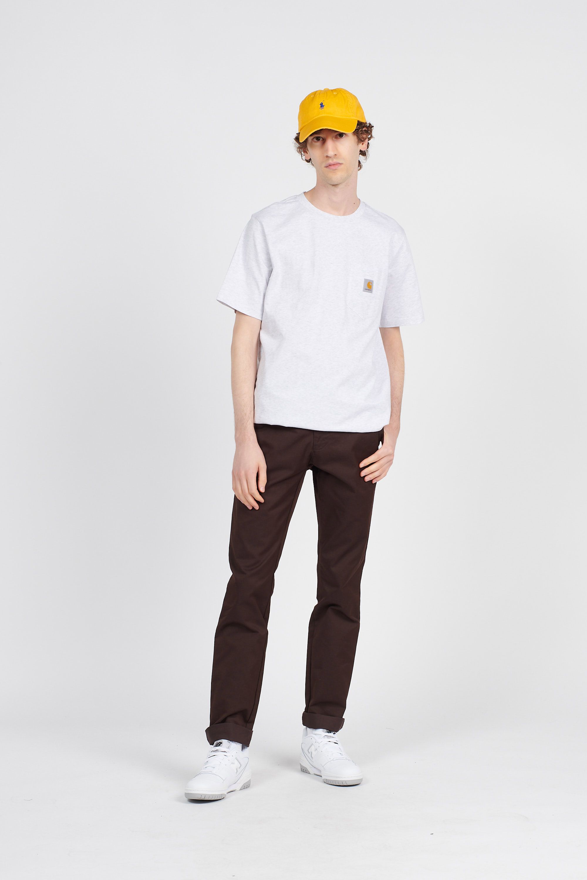 CARHARTT WIP Pantalon SID Marron