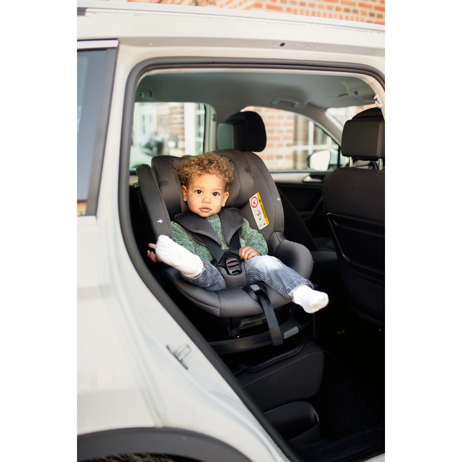 AXKID Kindersitz Spinkid i-Size Granit Melange