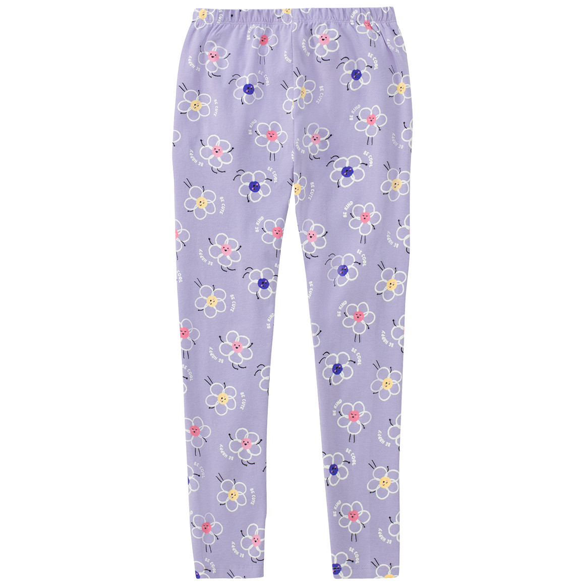 Topolino Mädchen Leggings mit Blumen-Allover helllila