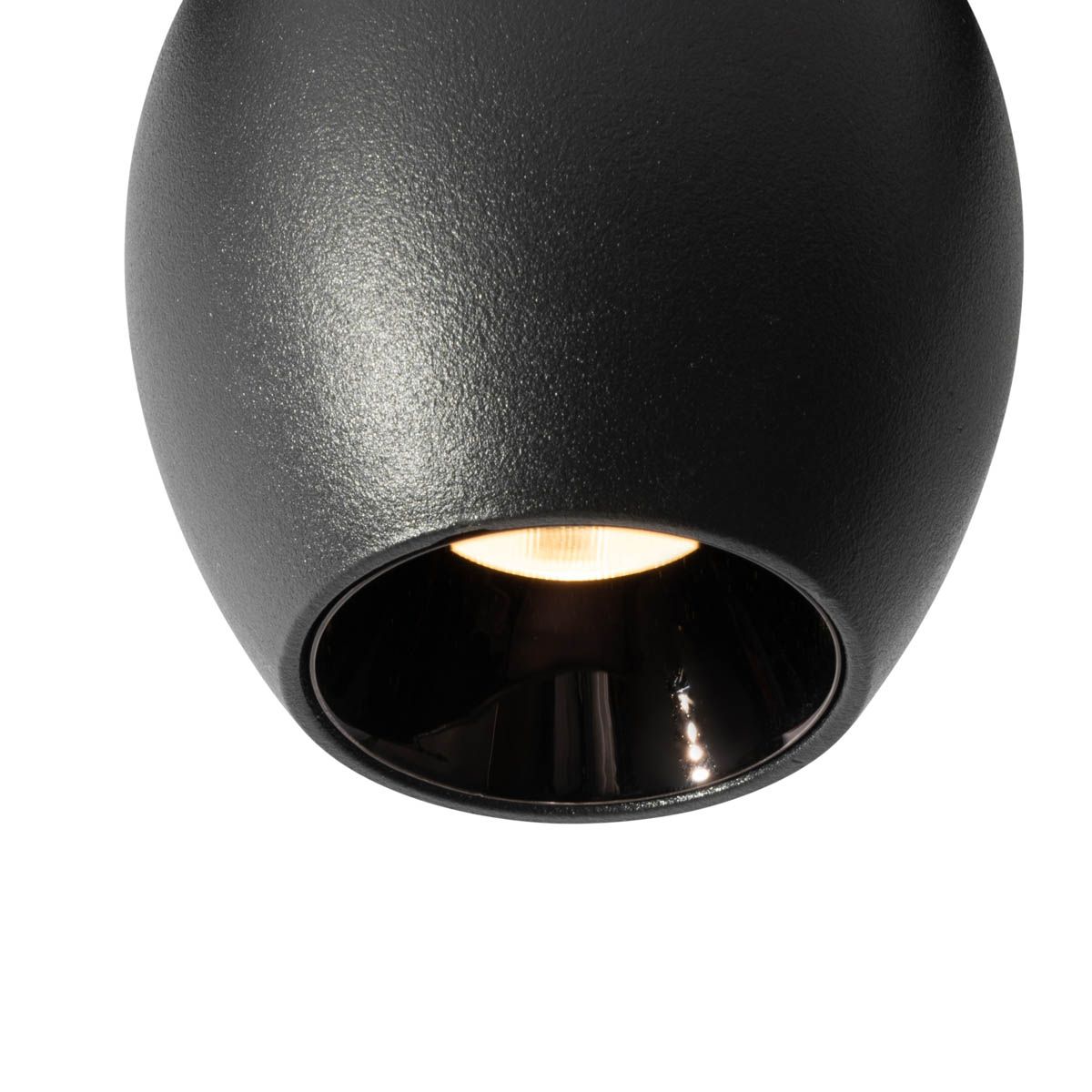Moderne spot zwart voor railsysteem 1-fase 6W 3000K - Magnetic Zagaye