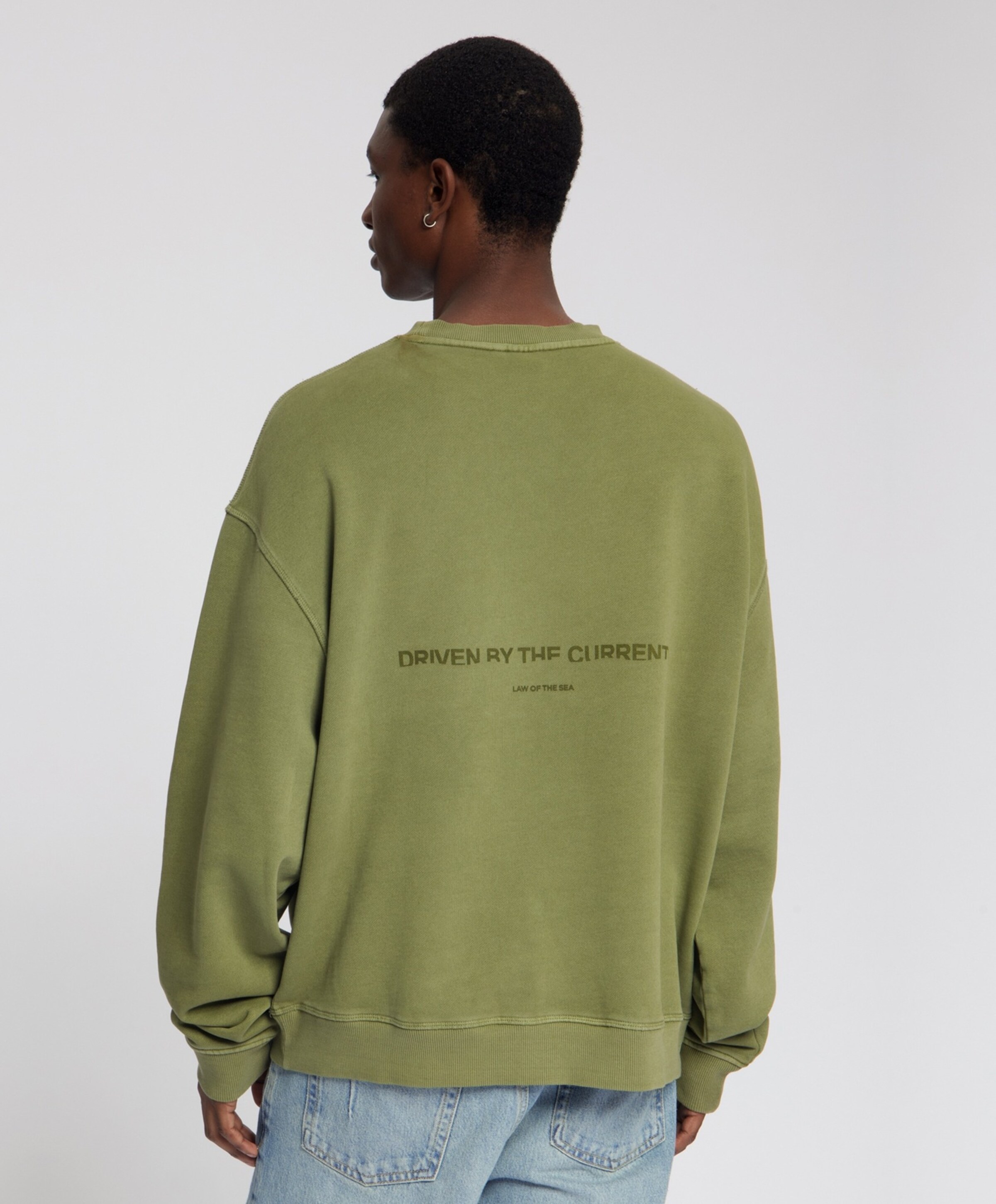 Law of the Sea Heren sweater groen