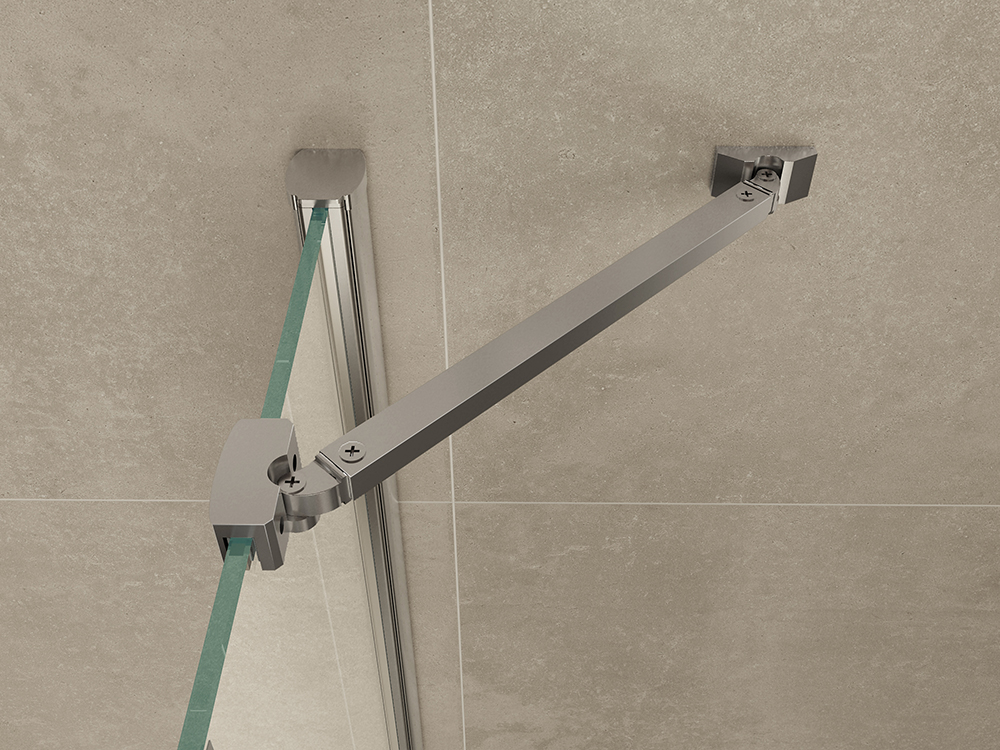 Mueller Marijke kwartronde douchecabine 1000x1000 Anti-kalk