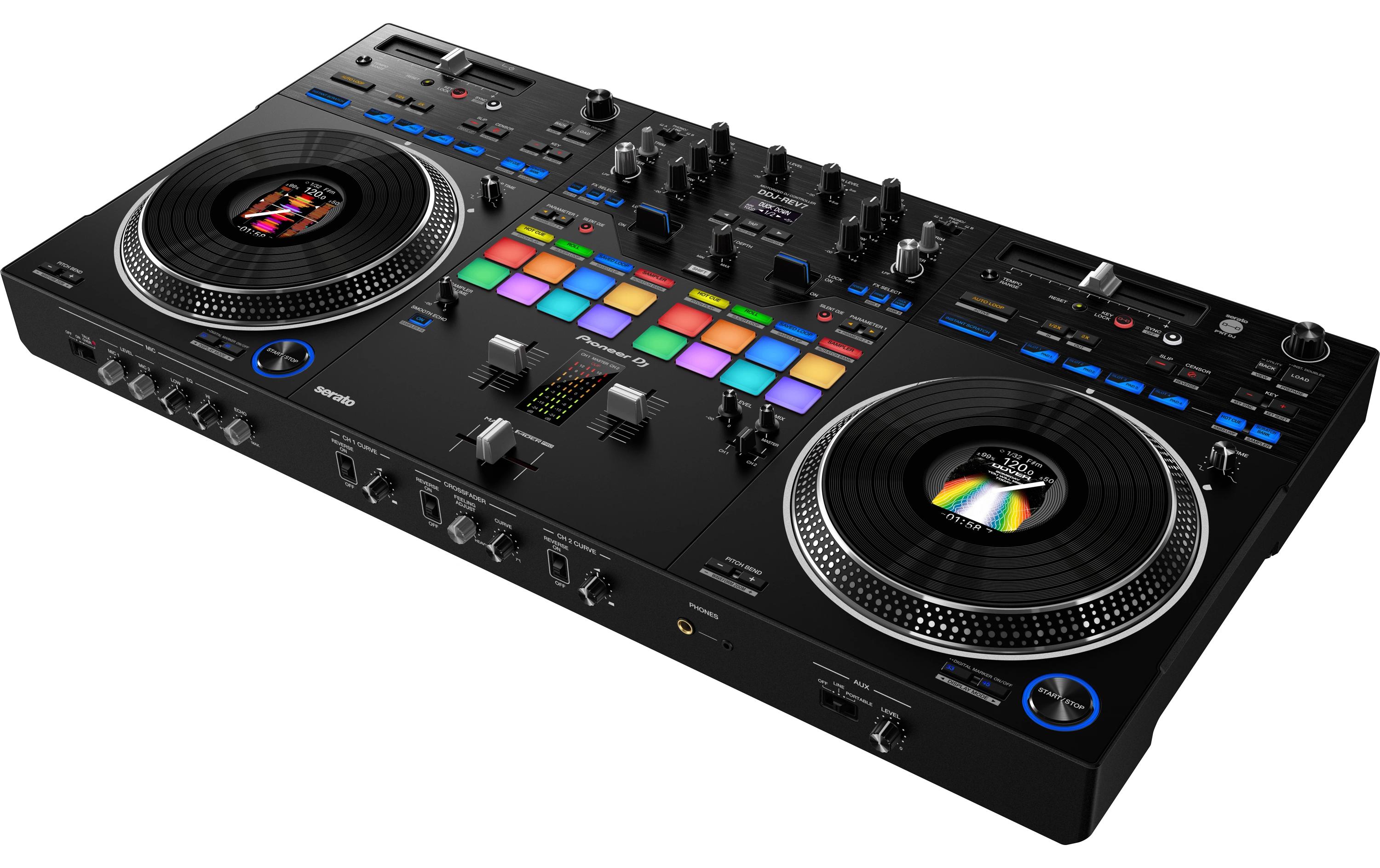 DJ-Controller DDJ-REV7<br>2-Kanal-DJ-Controller im Scratch-Stil