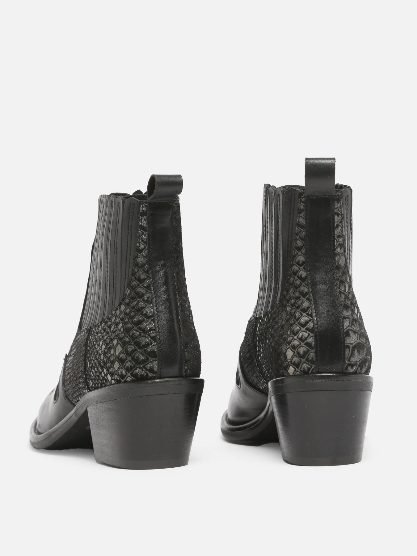 Santiags  talon en cuir MYMA