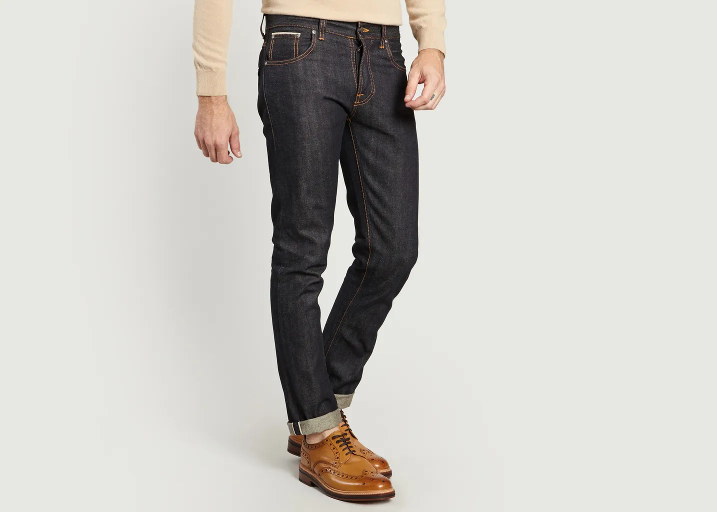 Jean Grim Tim Org Selvedge Nudie Jeans