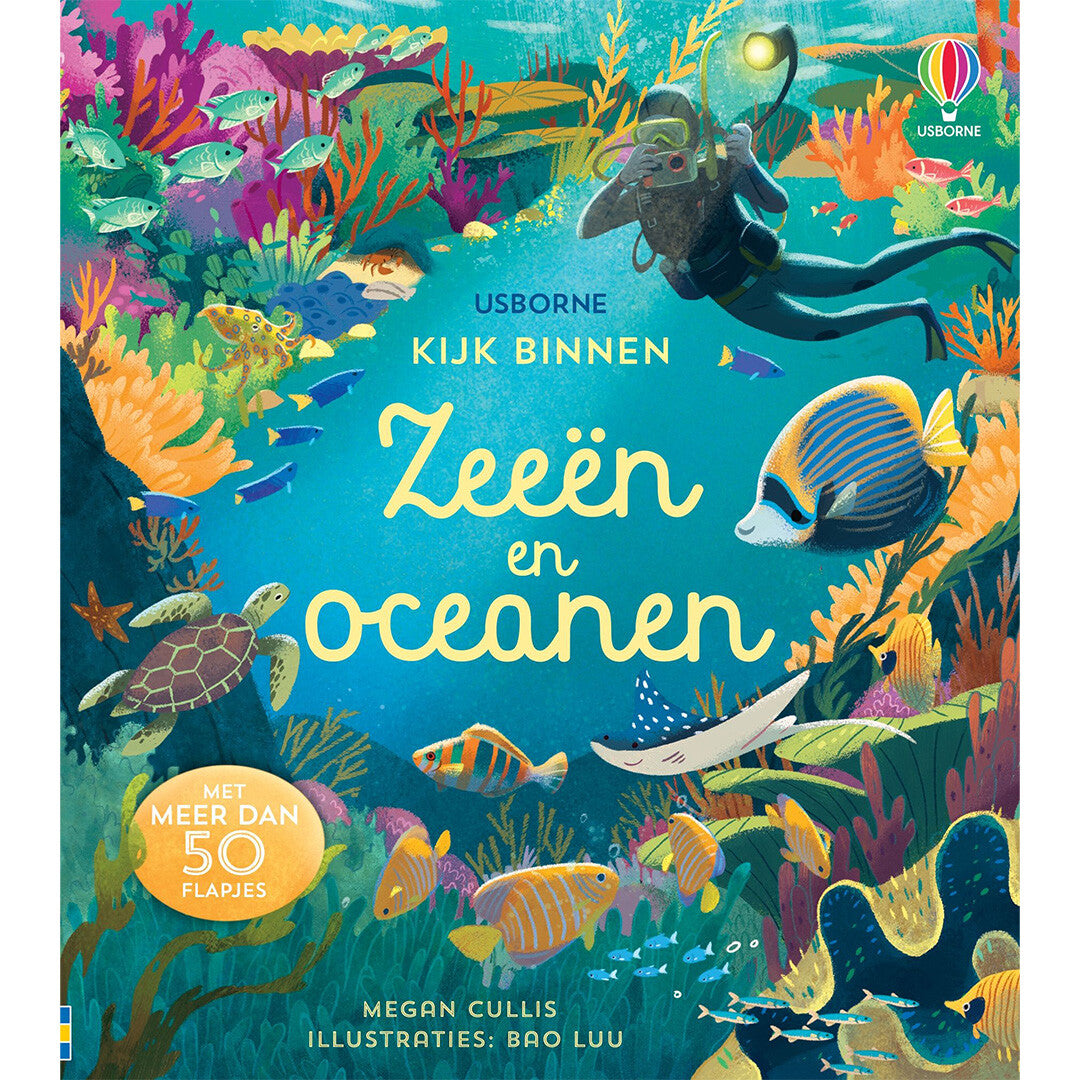 Usborne kijk binnen - zeeën en oceanen