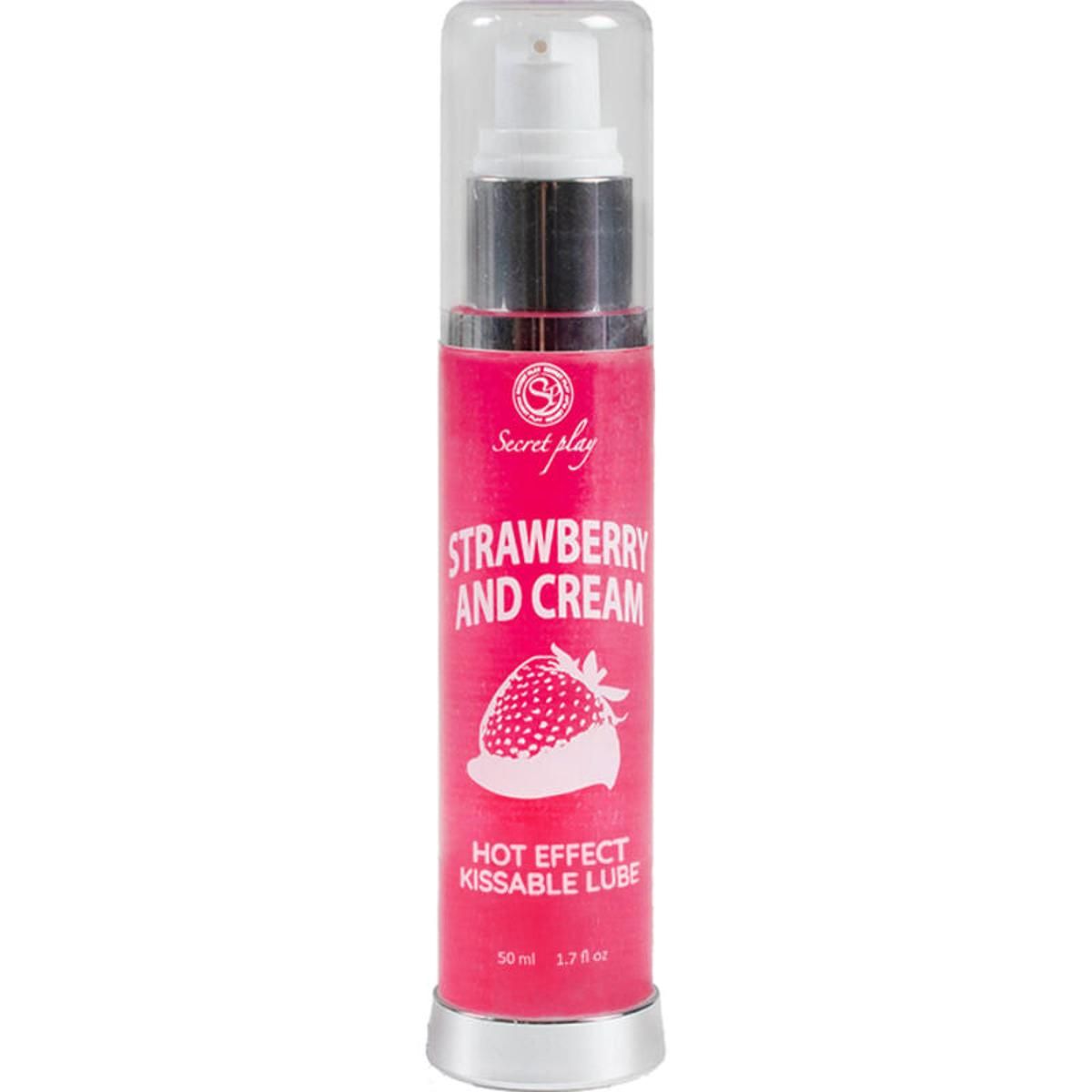 Gleitgel „Strawberry and Cream“ von Secret Play