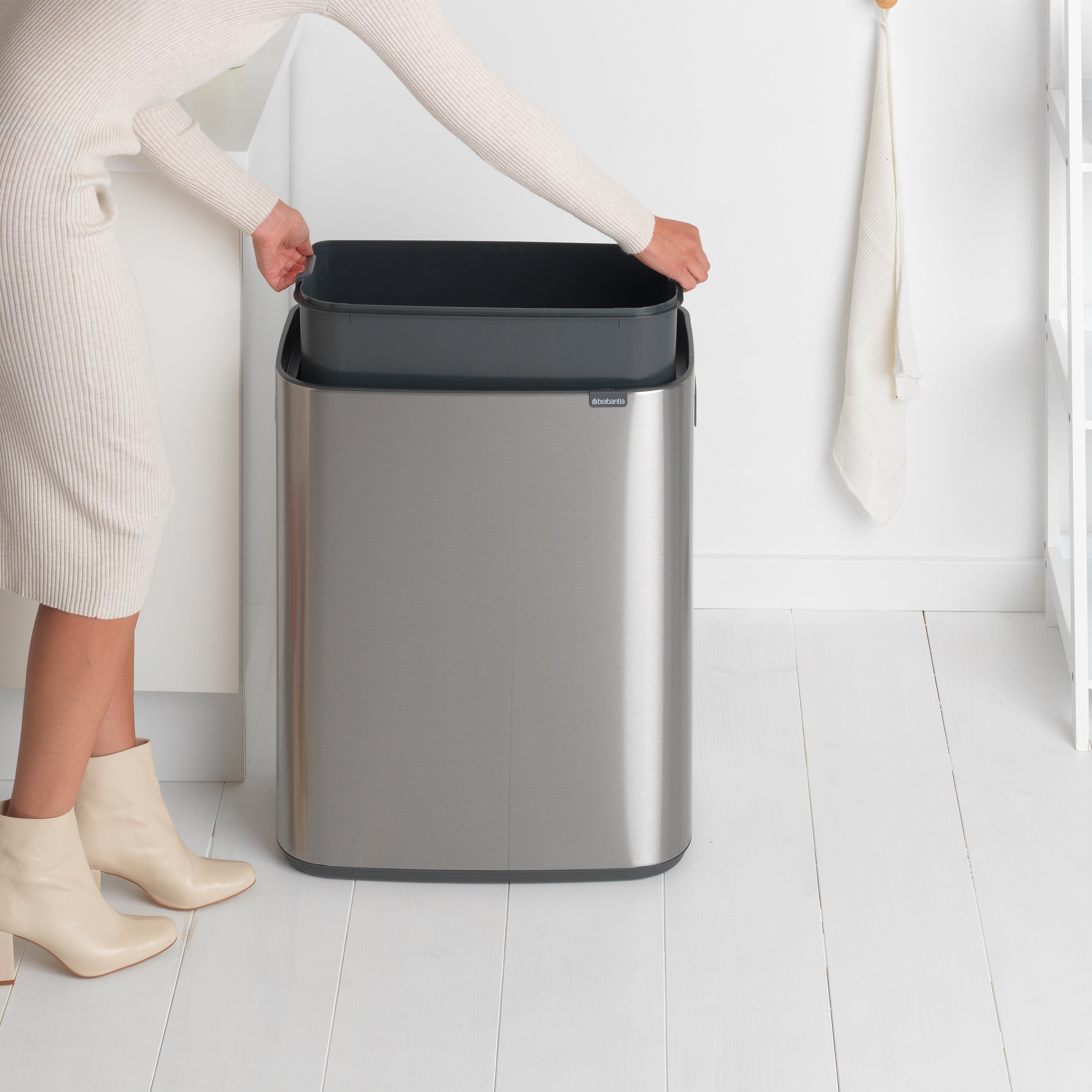 Brabantia Bo Touch Bin 60 Liter Vingerafdrukvrij