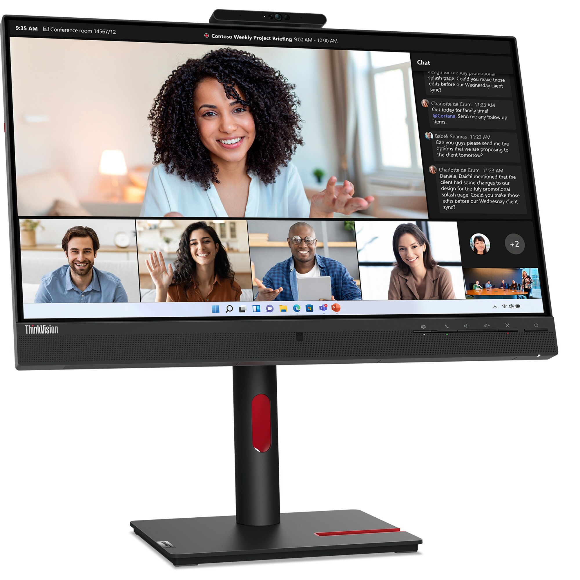 Lenovo LED-Monitor ThinkVision T24mv-30