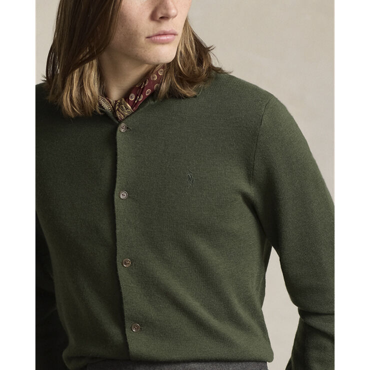 Polo Ralph Lauren 2/48 MERINO WL RWS-LSL-FUZ Classic olive heather