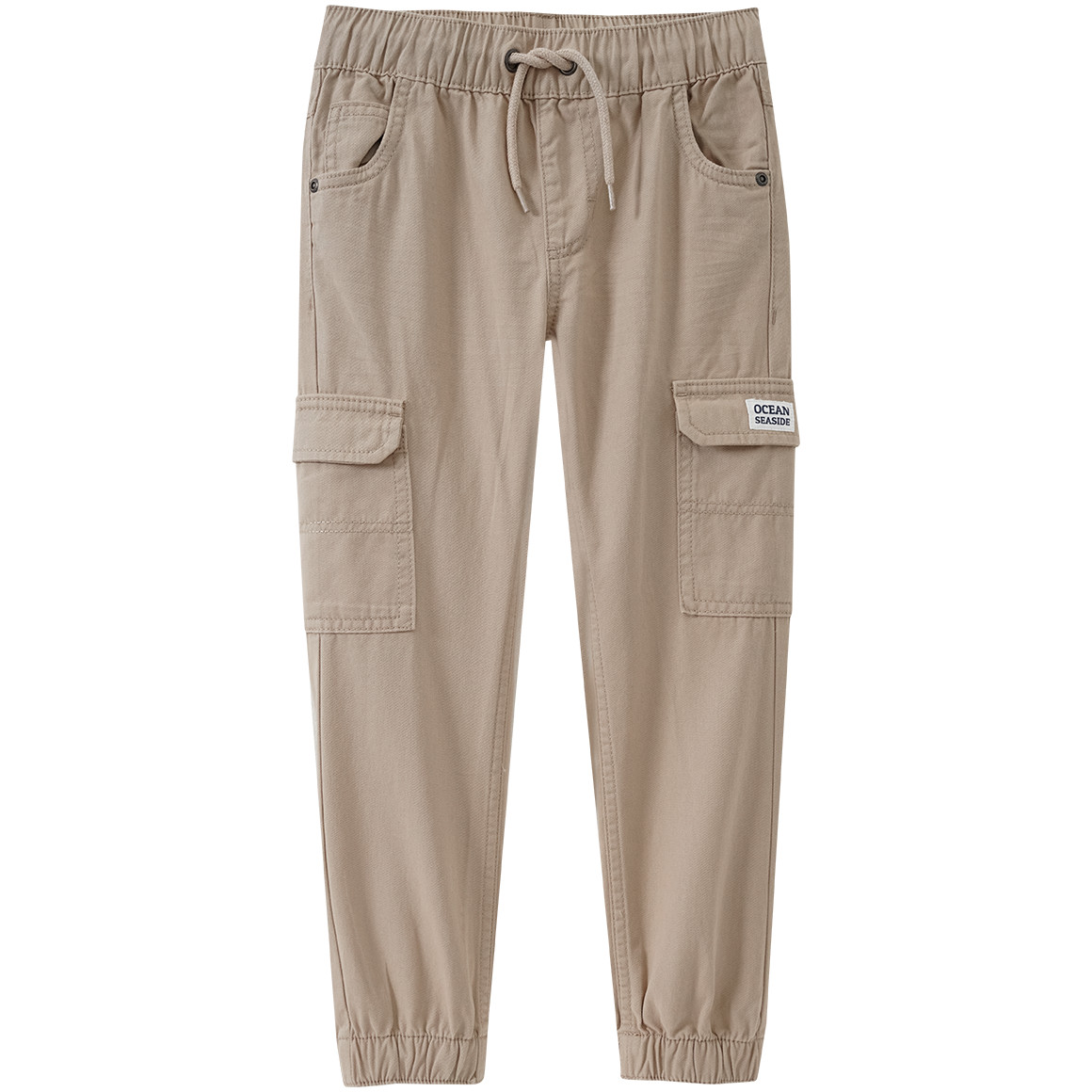 Topolino Jungen Cargohose mit Tunnelzug beige