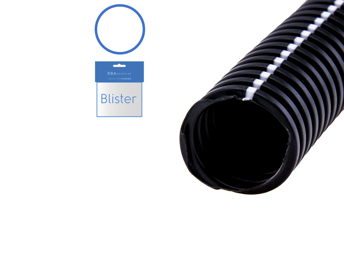 BBA 5 meter lange gesloten ribbuis - 19,0 - 24,0 mm