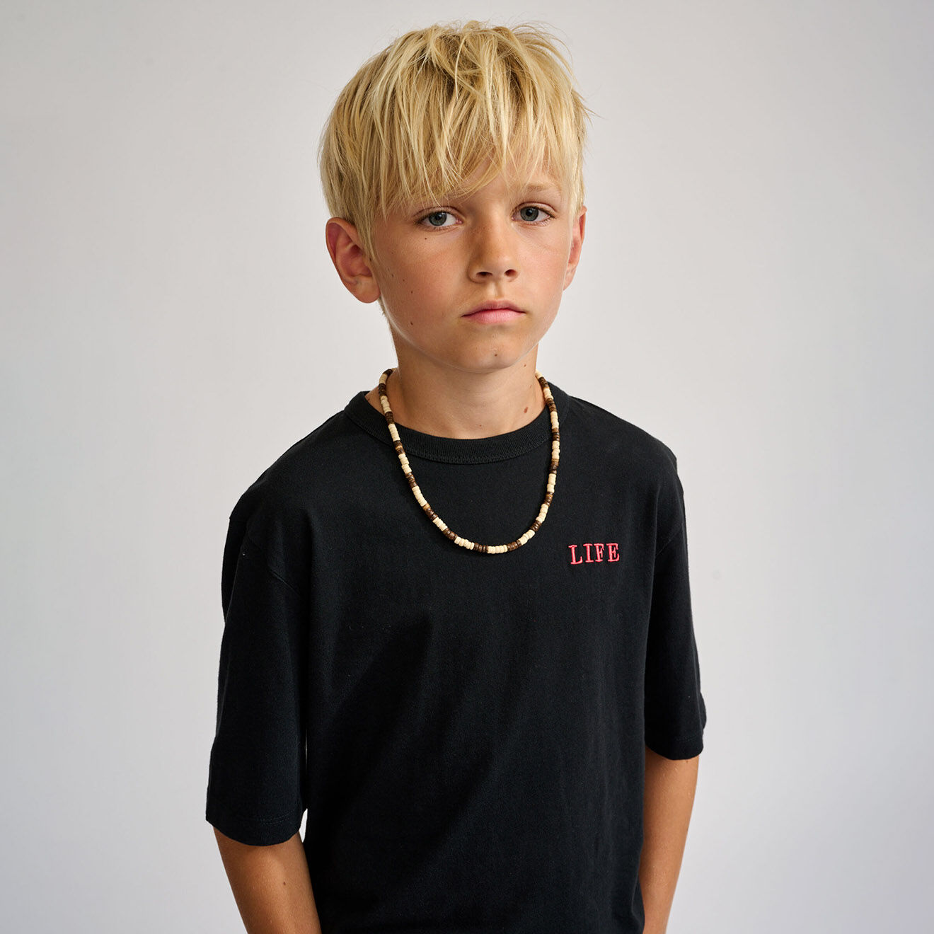 Bellerose T-Shirt Milow imprimé dos noir