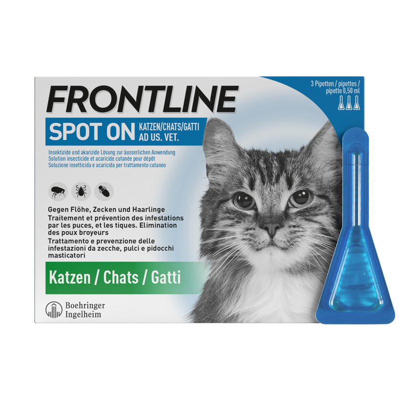 Frontline Spot On Lös Katze Liste D 0.5 ml