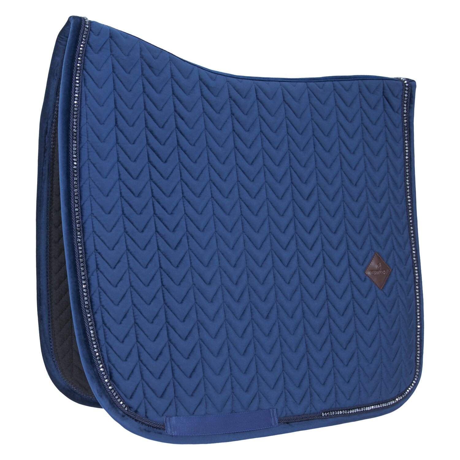 KENTUCKY Schabracke Velvet Pearls - navy